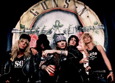 Guns 'N' Roses - Den mest exakta stavningen är